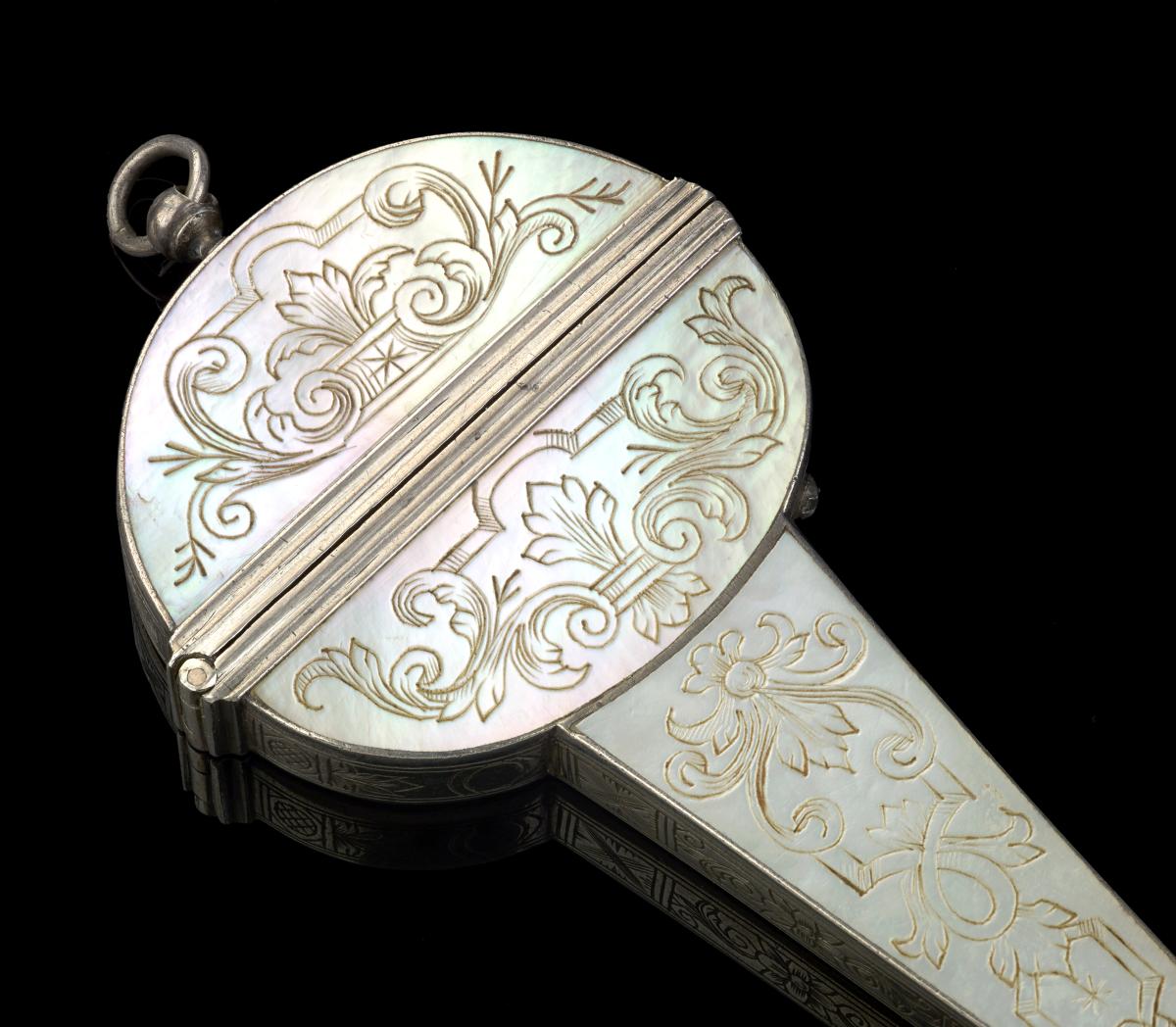 A Rare French Scissor Case circa 1680