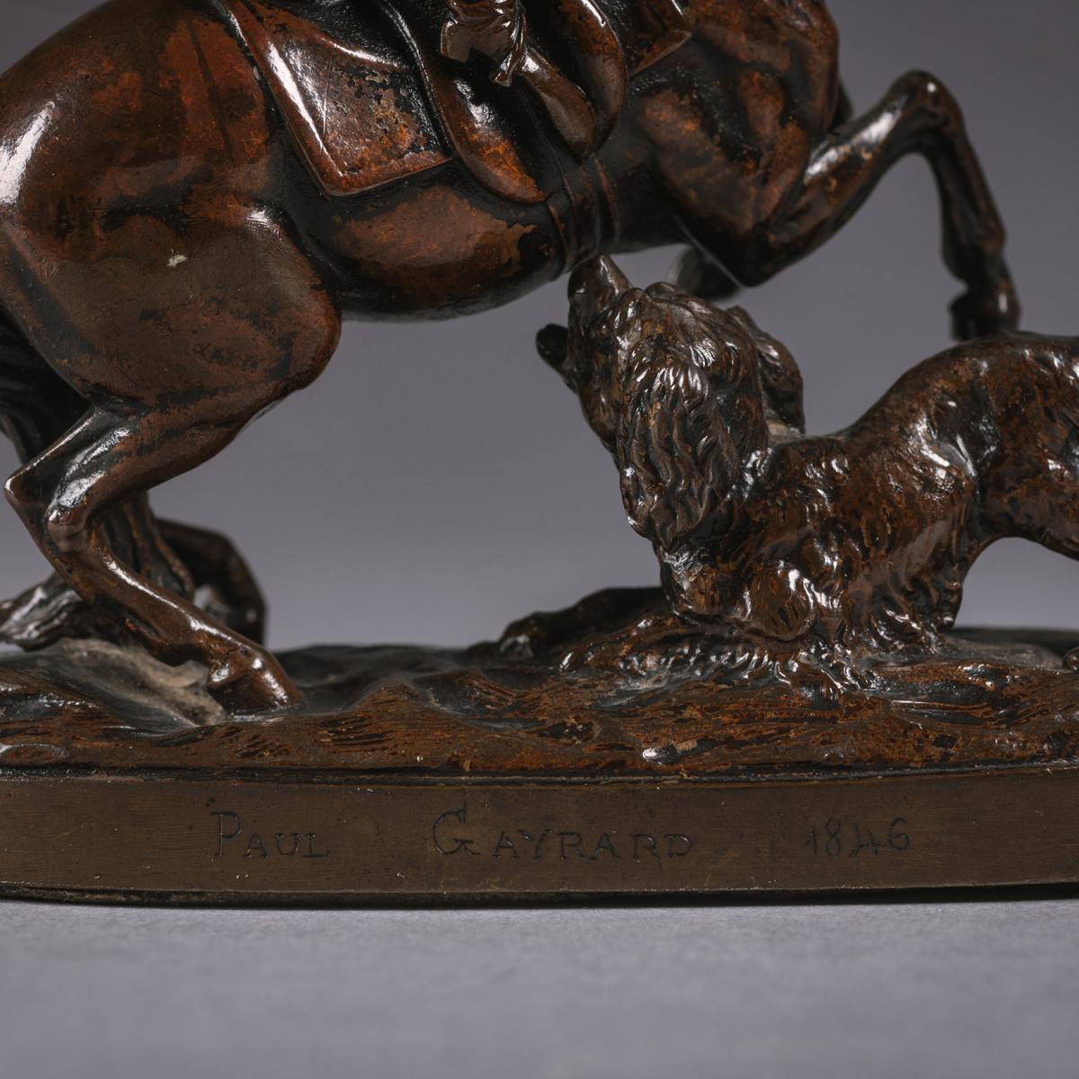 ‘The Monkey Rider’ – Paul Joseph Raymond Gayrard (1807 - 1855) for sale at Adrian Alan Ltd