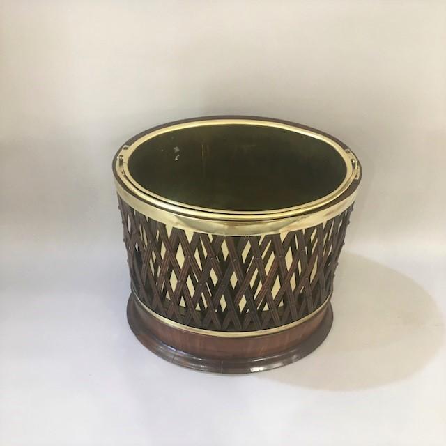 A Fine Mahogany & Brass Bound Bucket, Circa 1800