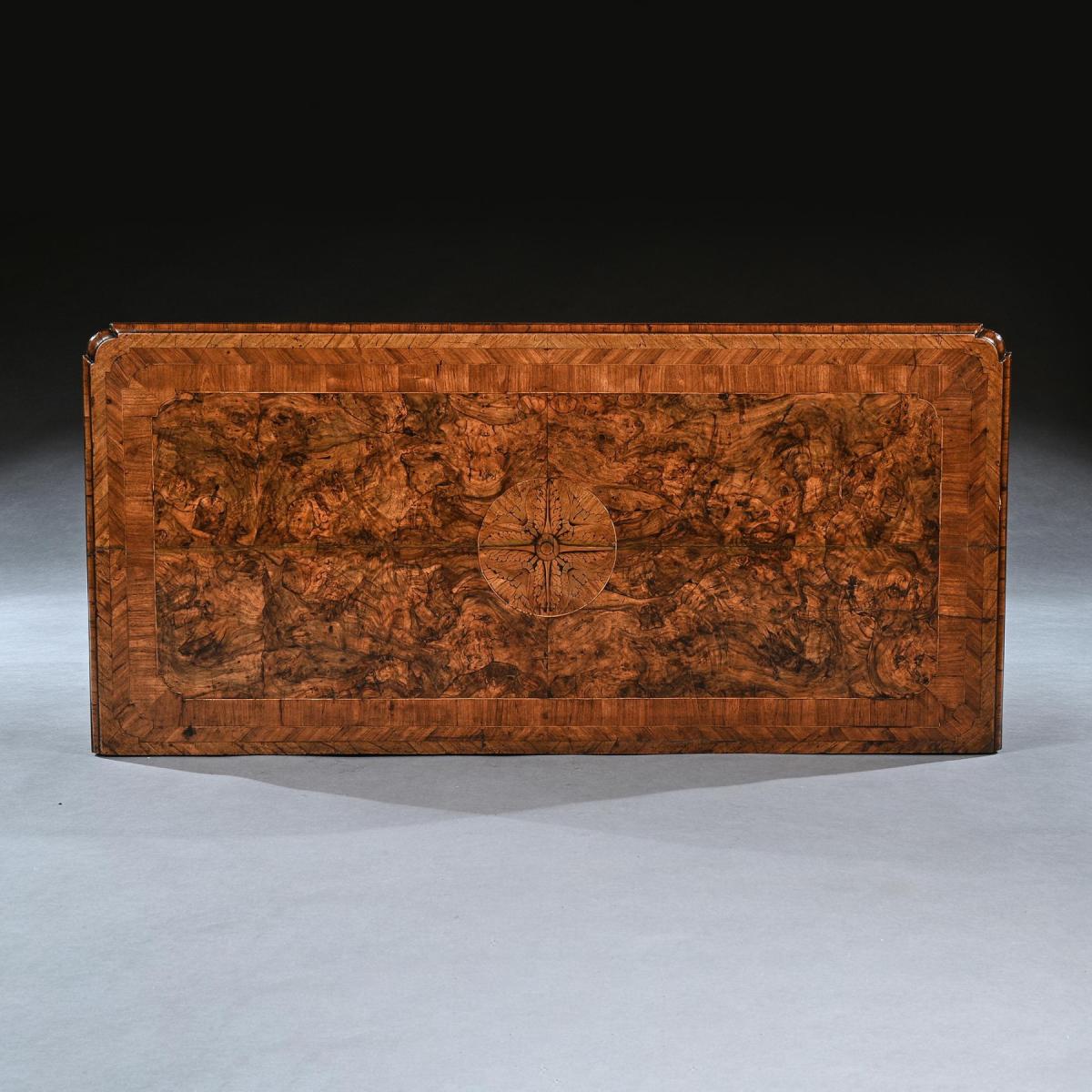 18th Century North Italian Walnut and Marquetry Commode