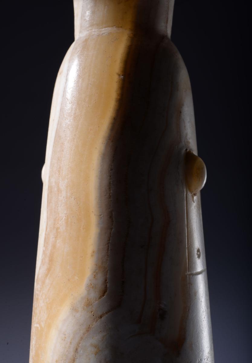 Egyptian Alabaster Perfume Vessel