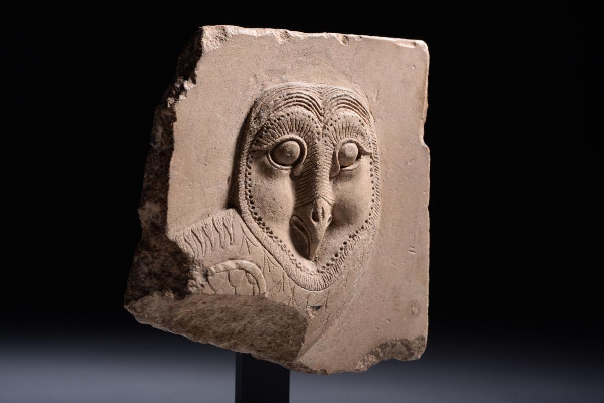 Egyptian Relief of a Barn Owl