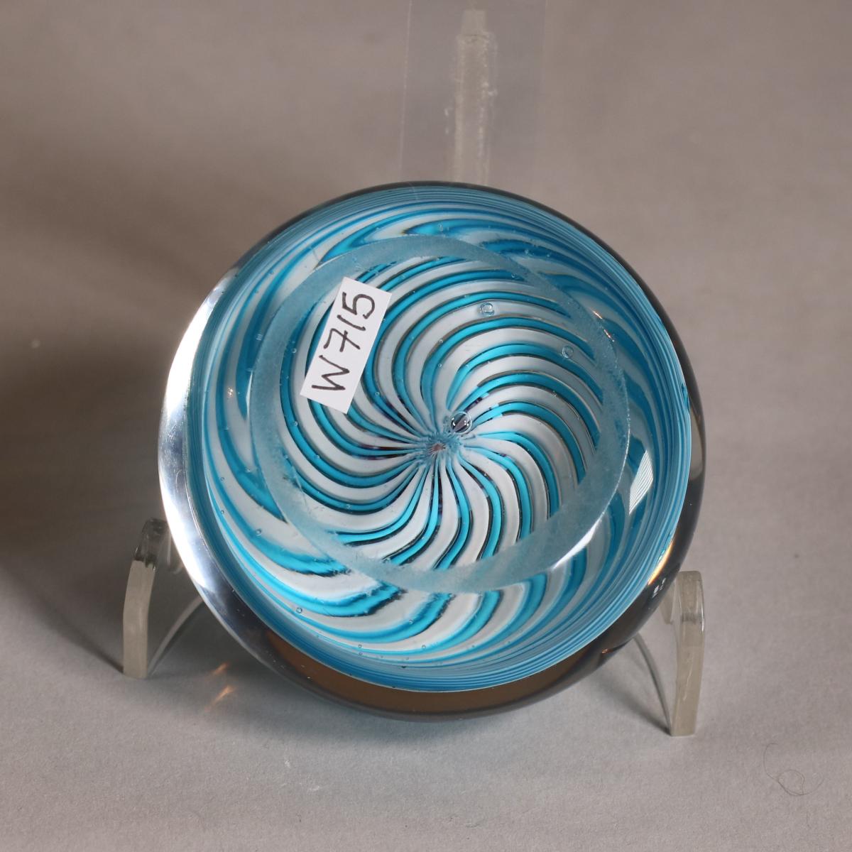 base of clichy swirl paperweight