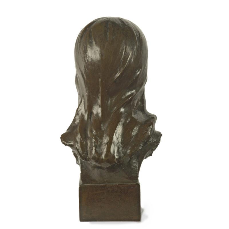 A charming bust of a child’s head by Edwin Whitney-Smith, dated 1910