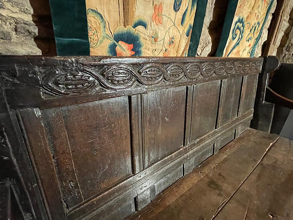 AN EXCEPTIONALLY RARE HENRY VIII FORDE ABBEY SETTLE