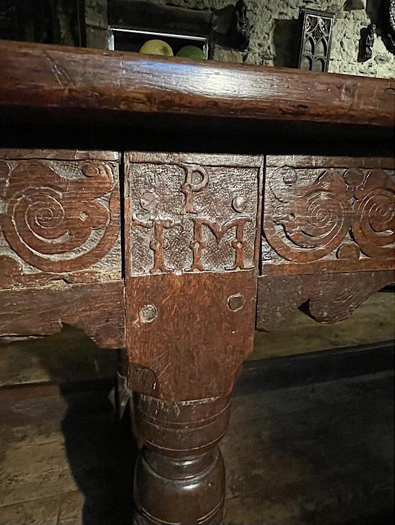 THE MAGNIFICENT MITTON HALL 17th CENTURY ENGLISH OAK REFECTORY TABLE