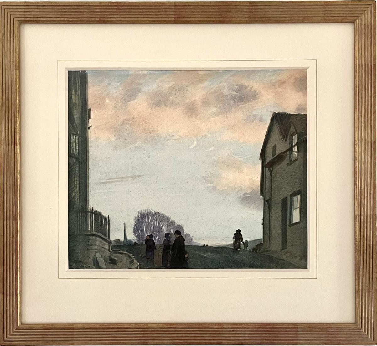 Henry Arthur Payne - Evening, Brimscombe Hill
