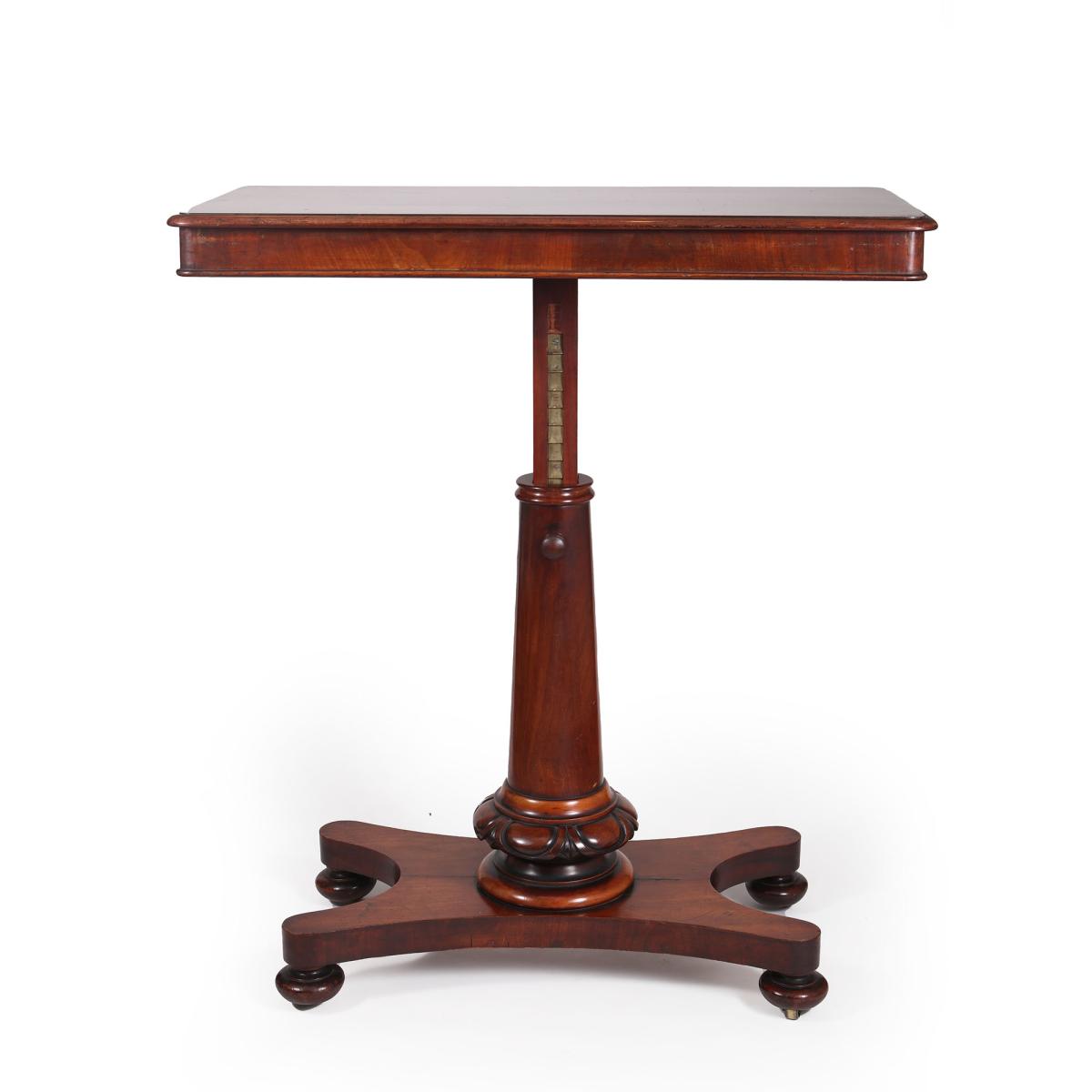 mid 19th century reading table