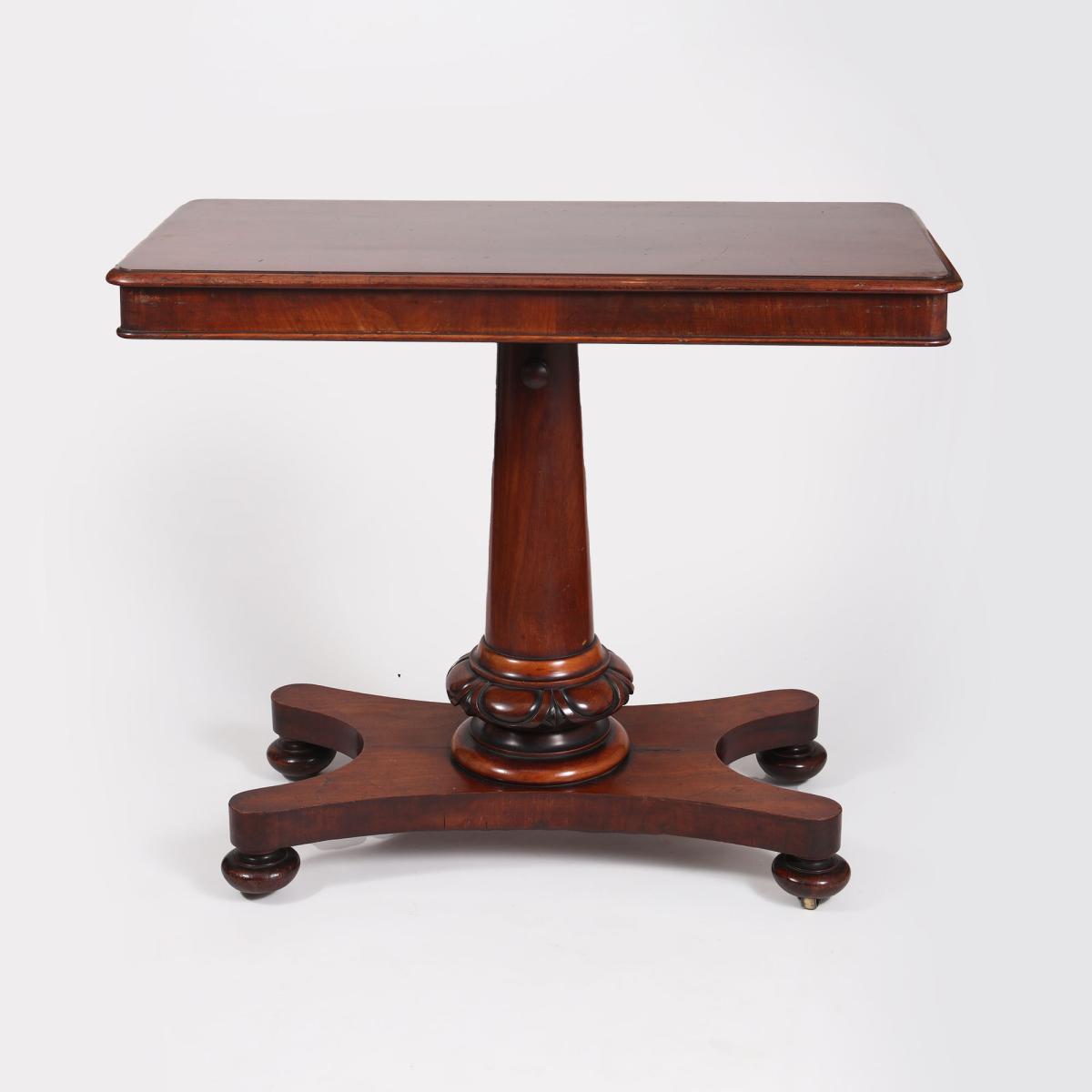 mid 19th century reading table