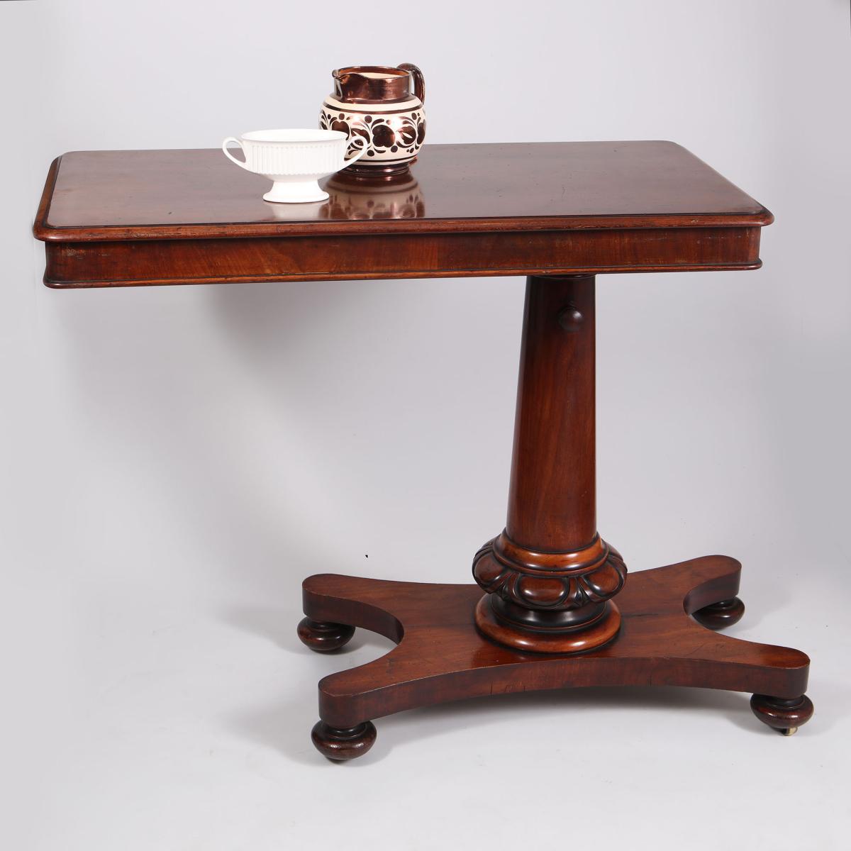 mid 19th century reading table