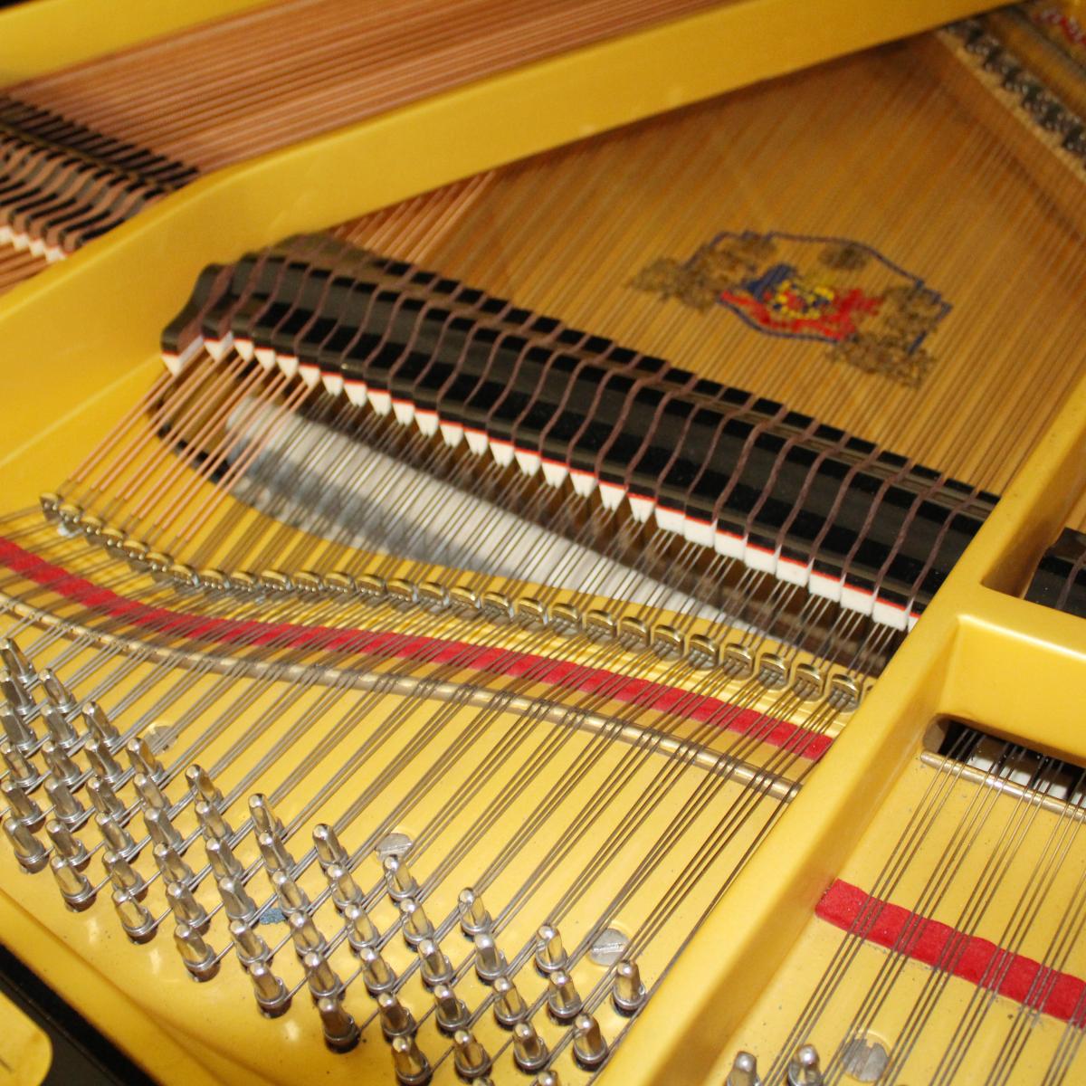 inside Grotrian-Steinweg 5' 4" grand piano