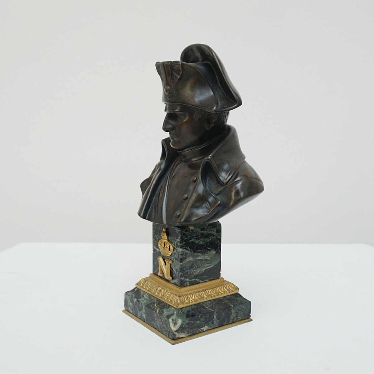 Bronze Napoleon Bonaparte Bust by Pinedo | BADA