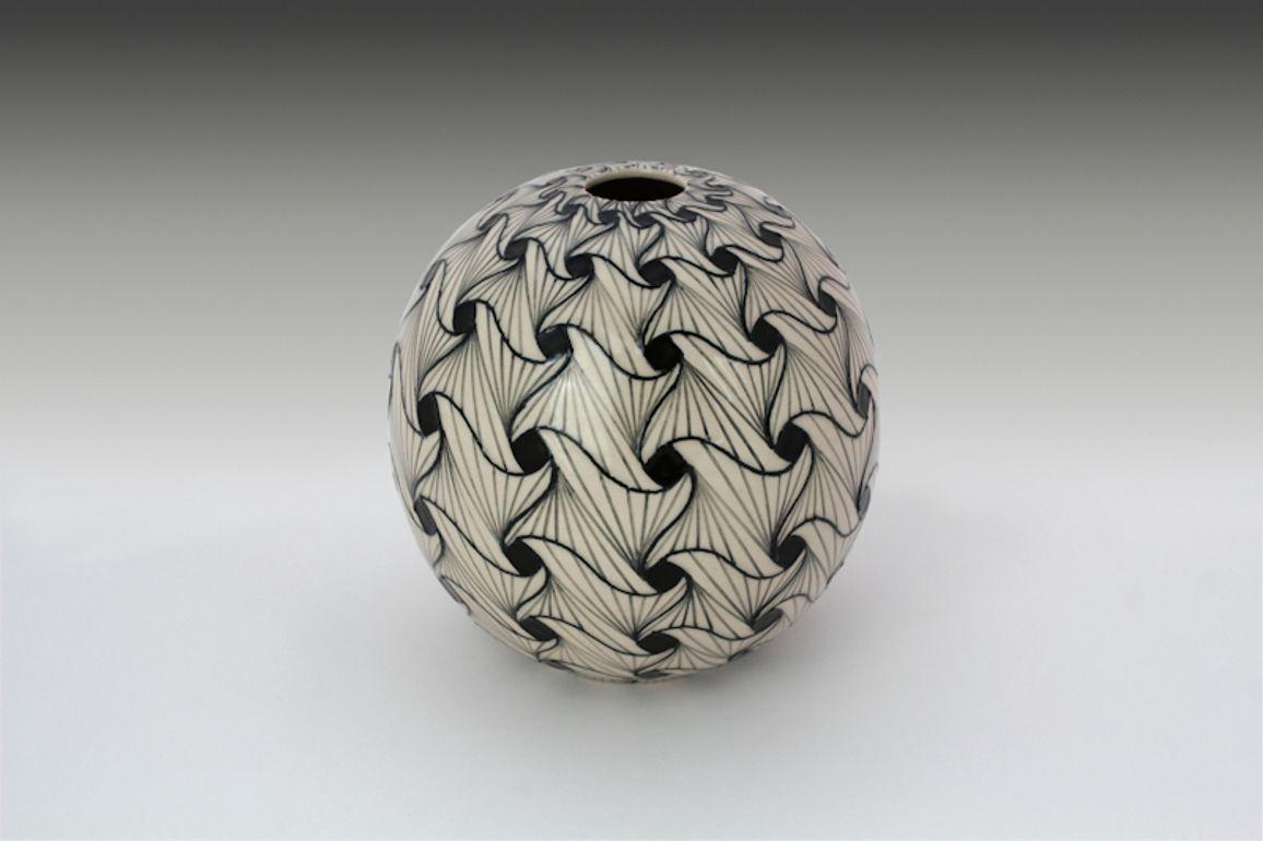 Heidi Warr Tessellated Rhythms Vase