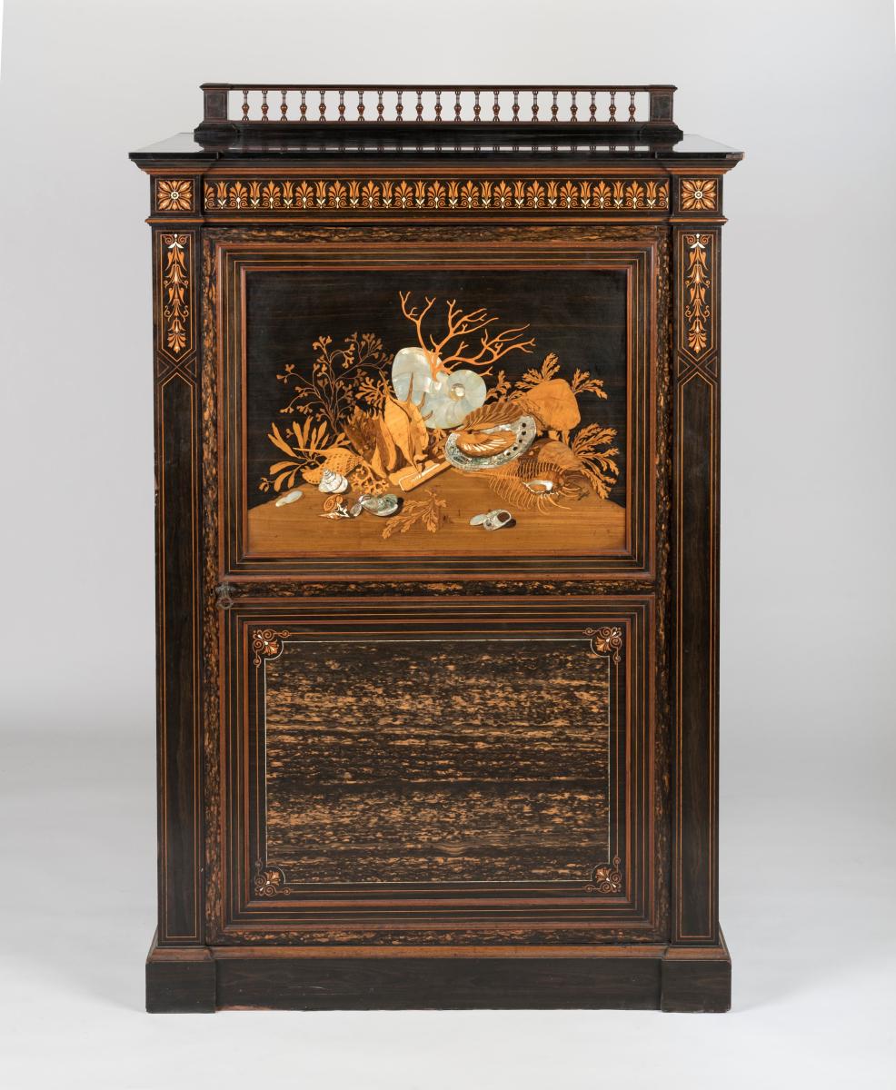 Magnificent Collector's Cabinet Attributed to Jackson & Graham