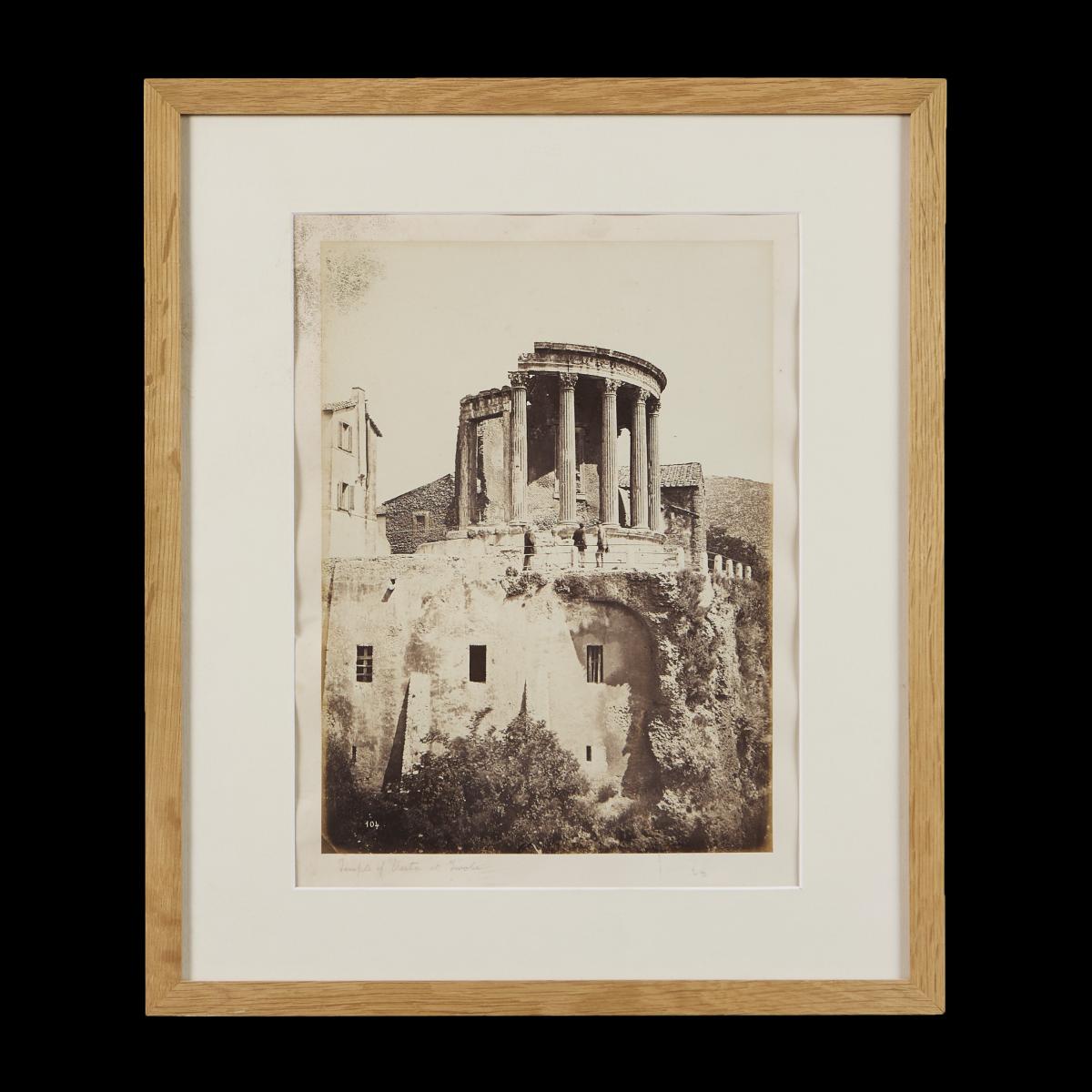 Set of Four Sepia Photographs Of Rome