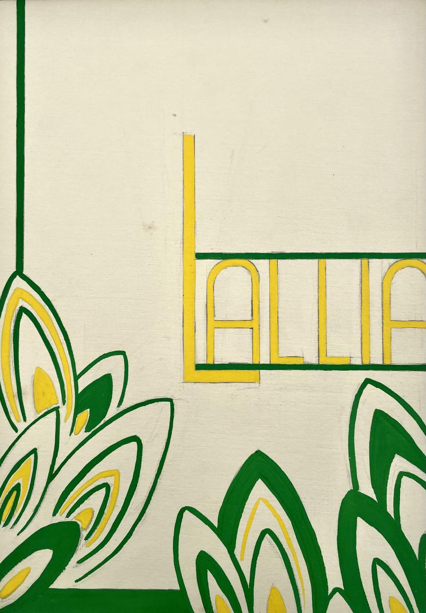 Marie Palmer-Smith - Lallia - An Art Deco Graphic Design