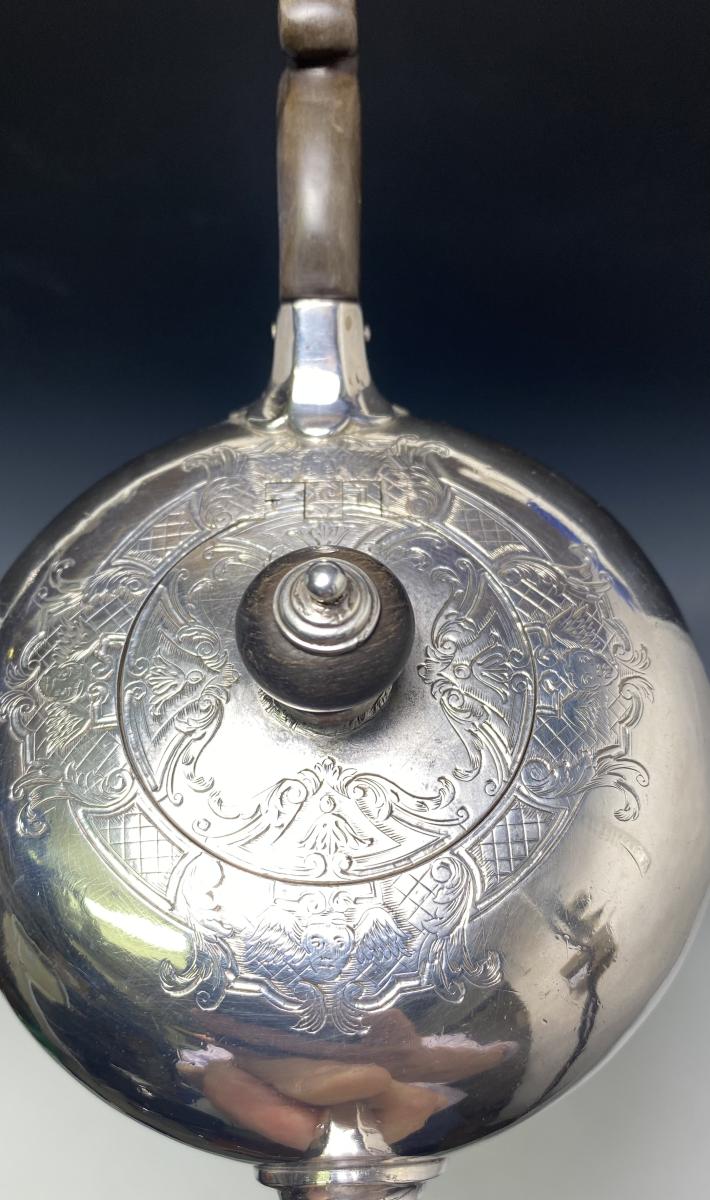George 11 silver bullet teapot 