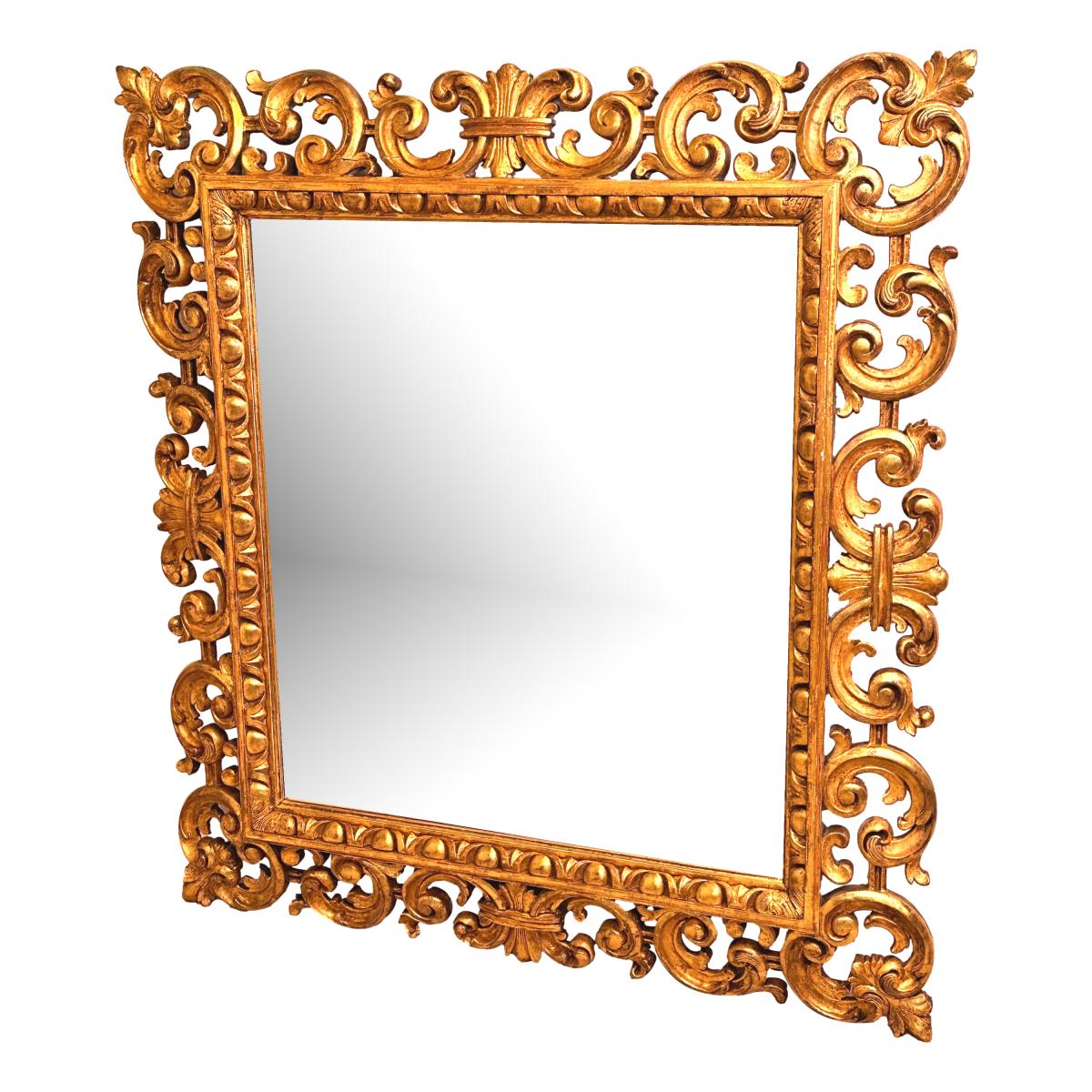 18th Century Florentine Gilt Mirror