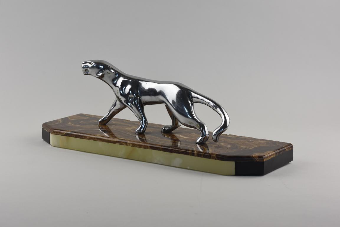 Art Deco bronze Panther by Michel Decoux