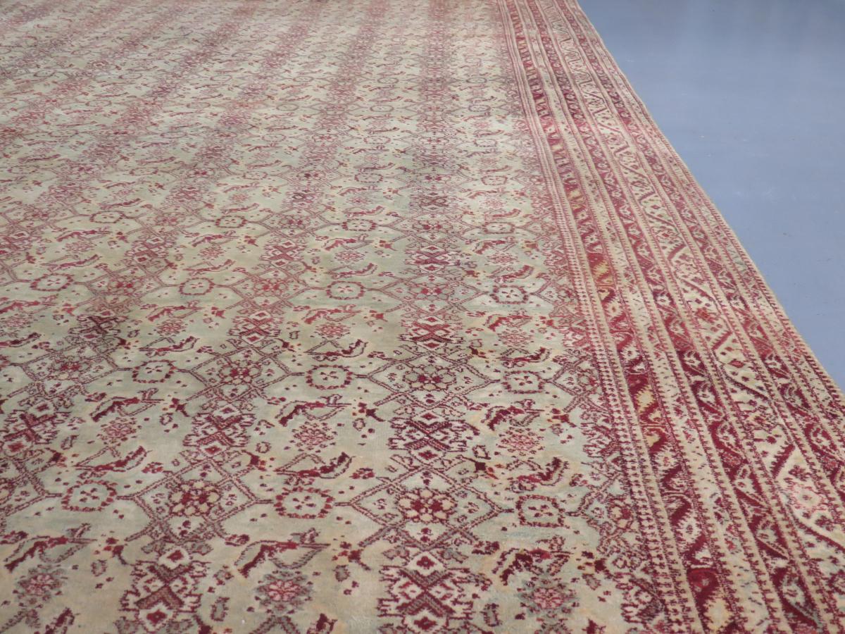 Antique Agra Carpet, circa 1890
