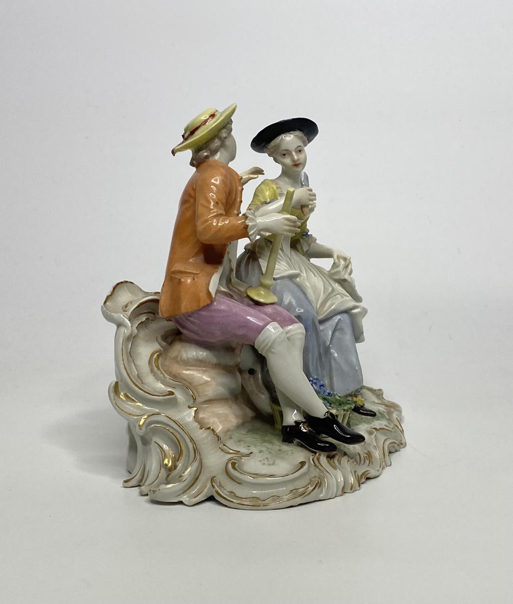 Ludwigsburg porcelain figure group, J.C. Haselmeyer, circa 1770