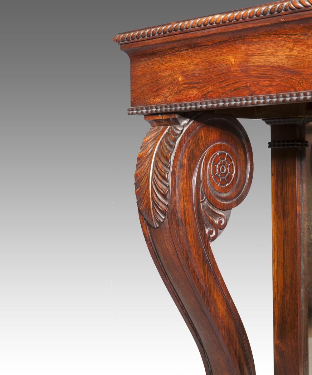 Regency Rosewood Console Table