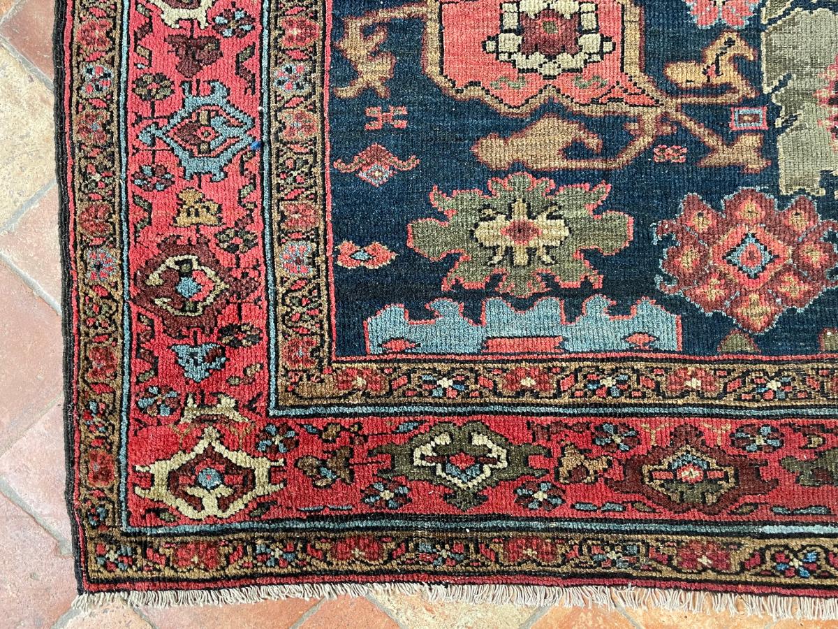 Rare Pair of Antique Farahan carpets