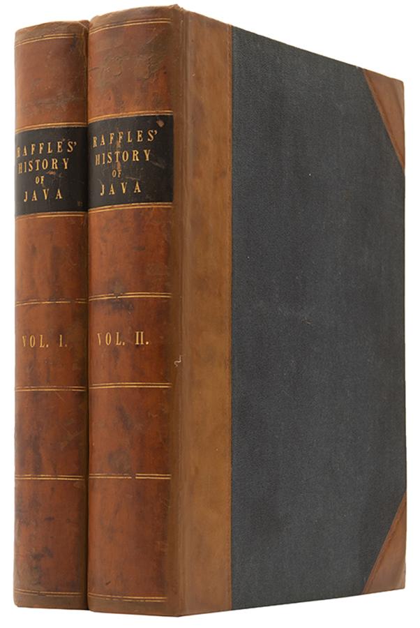 First edition of The History of Java by Sir Stamford Raffles published in London in 1817