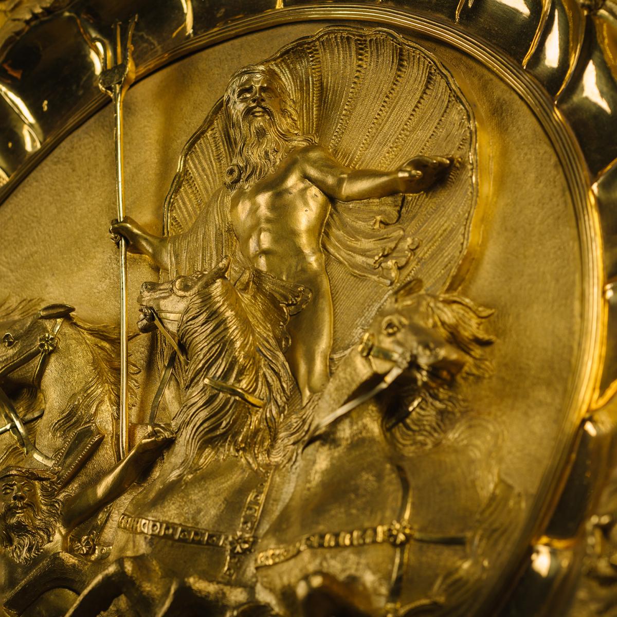 A Louis-Philippe Gilt-Bronze Charger. 