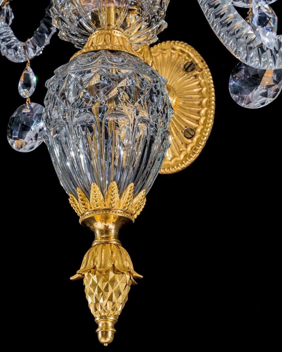 A Fine Pair of George III Wall Lights by William Parker