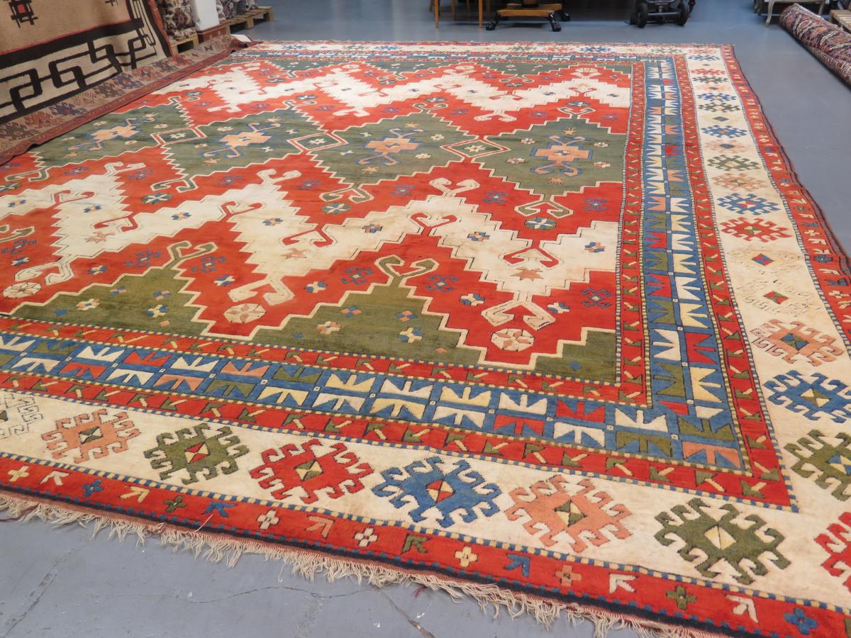 Large Vintage Anatolian Carpet