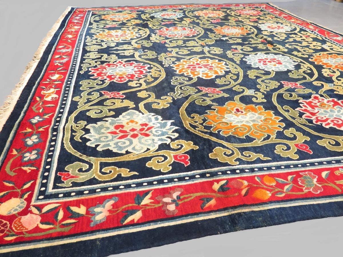 Beautiful Tibetan Carpet, circa 1920