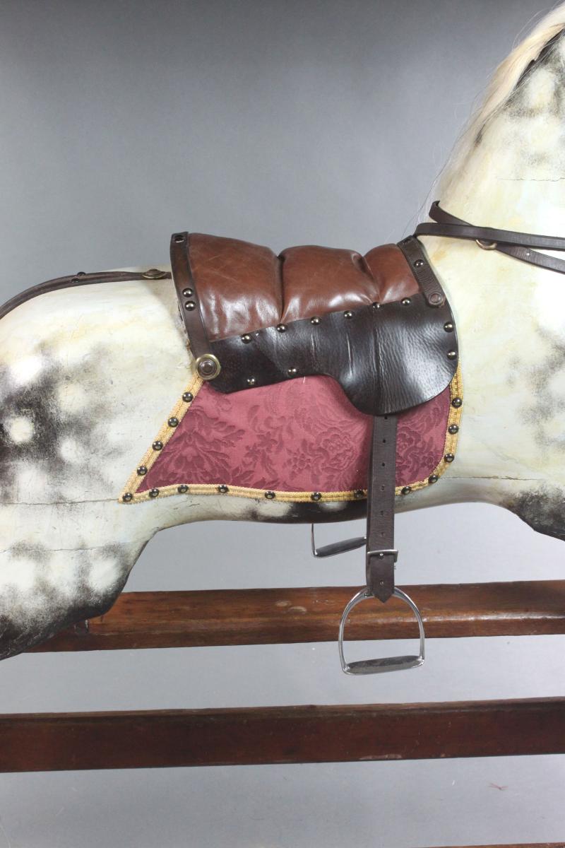 Antique rocking horse by F.H.Ayres