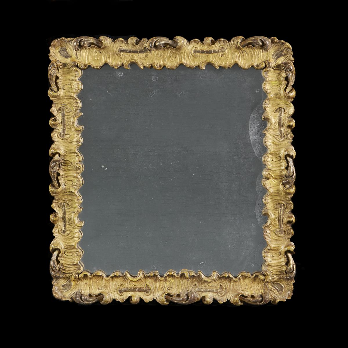A Mid 18th Century Rocaille Mirror