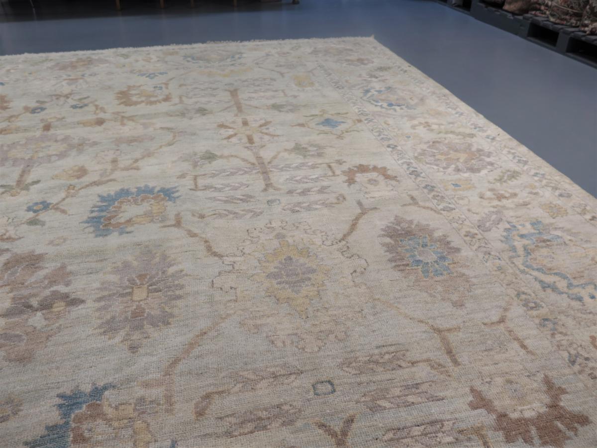 Large Contemporary Ziegler Sultanabad Carpet, Handwoven in Iran