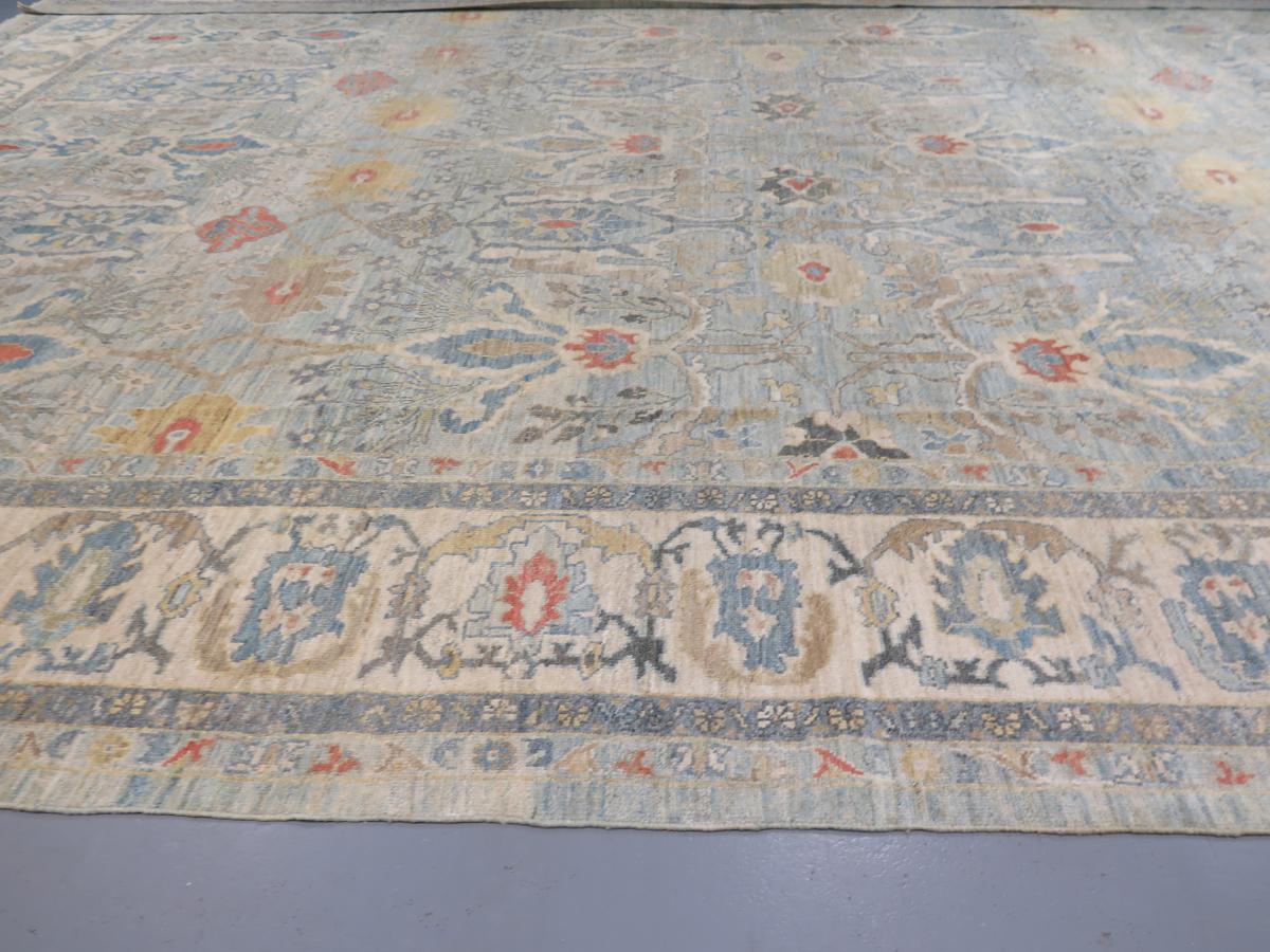 Large Contemporary Arts and Crafts Carpet, Handwoven in Iran