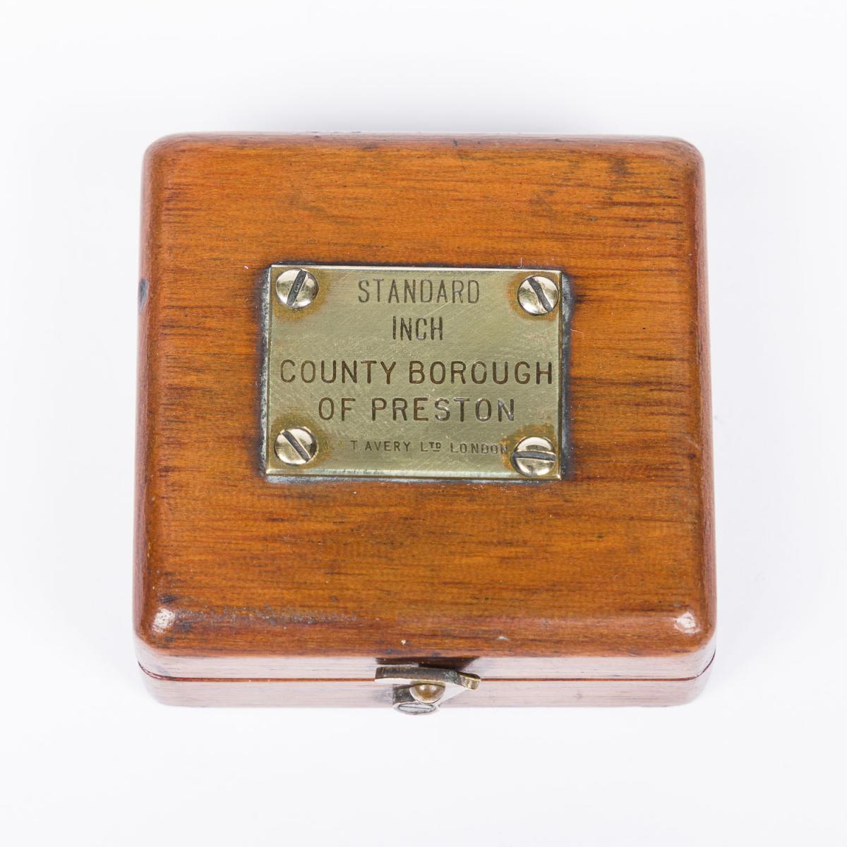 Standard inch by W & T Avery for the County Borough of Preston
