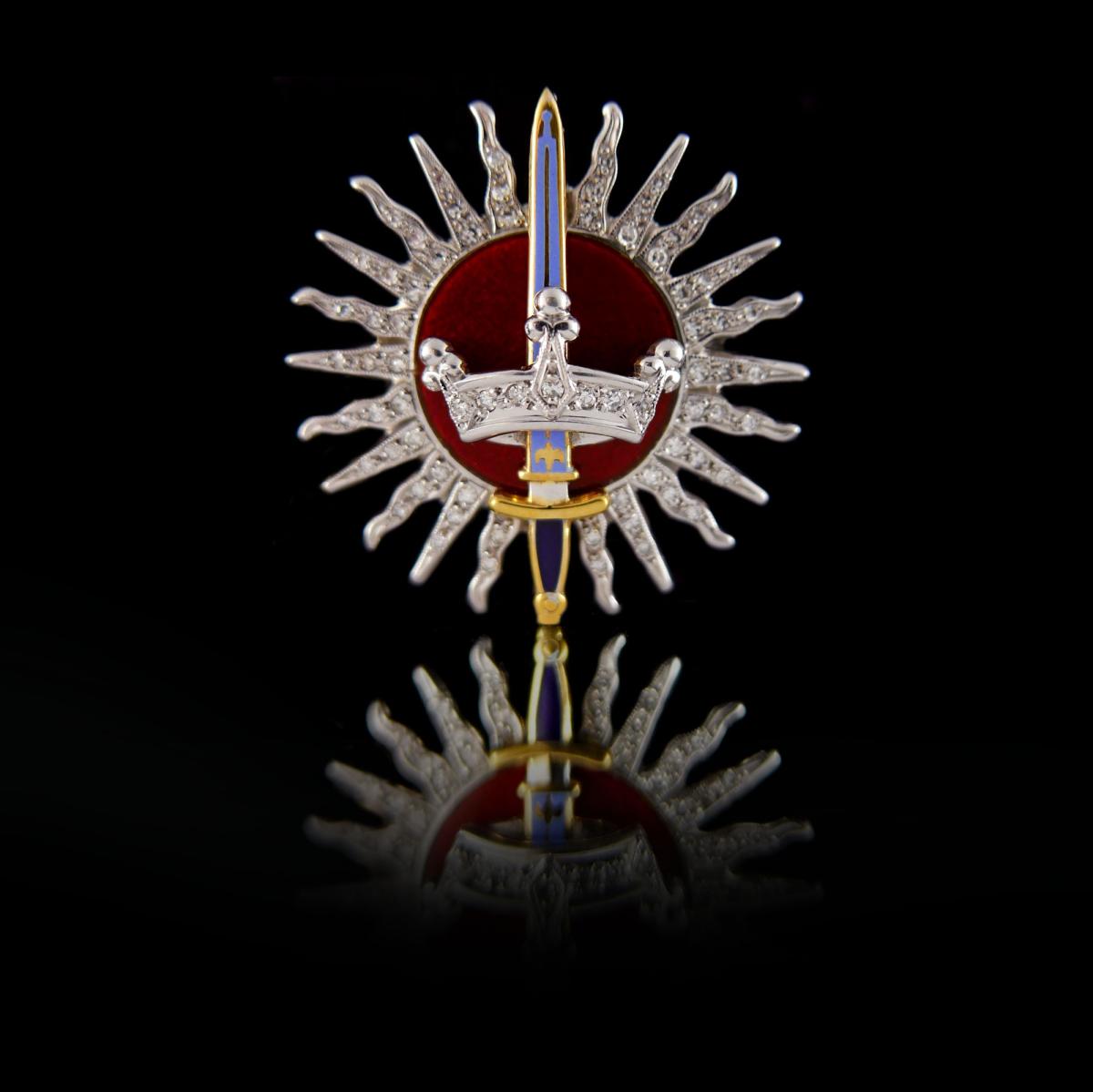 Imperial Society of Knights Bachelor Brooch