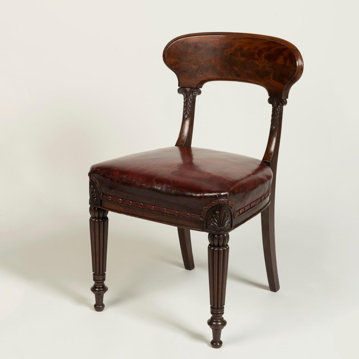 A Fine set of Twelve George IV Dining Chairs Attributed to Gillows