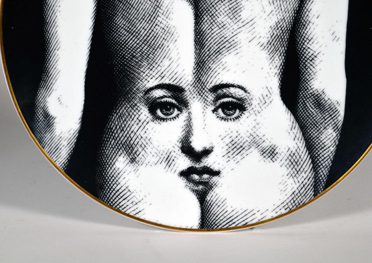 Piero Fornasetti Rosenthal Porcelain Themes And Variations Plate