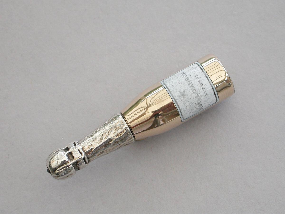 Champagne Bottle Telescopic Propelling Pencil
