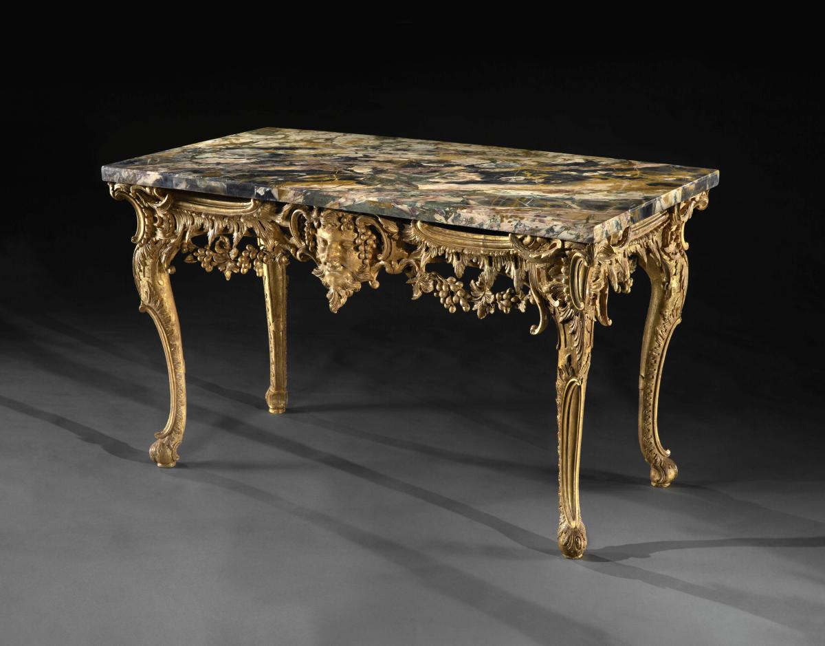 George III Giltwood Console Table