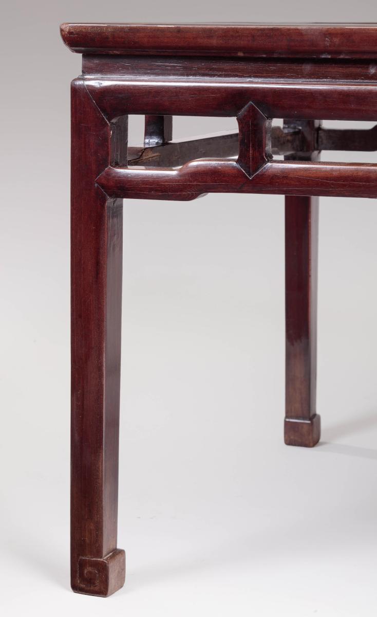 A pair of jichimu square stools, China, Qing dynasty, mid-to-late Kangxi period, circa 1700