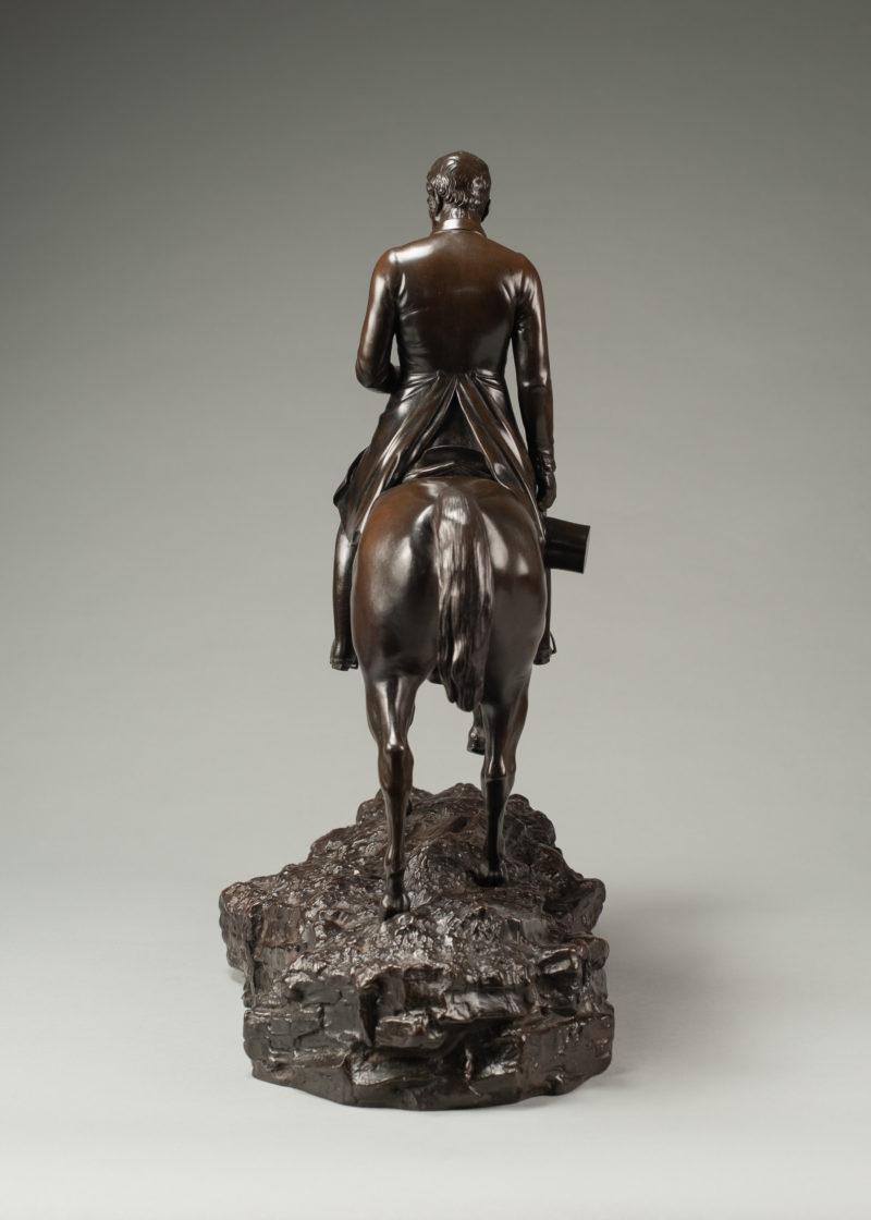 An equestrian bronze of the Duke of Wellington by Edward Baily, 1844