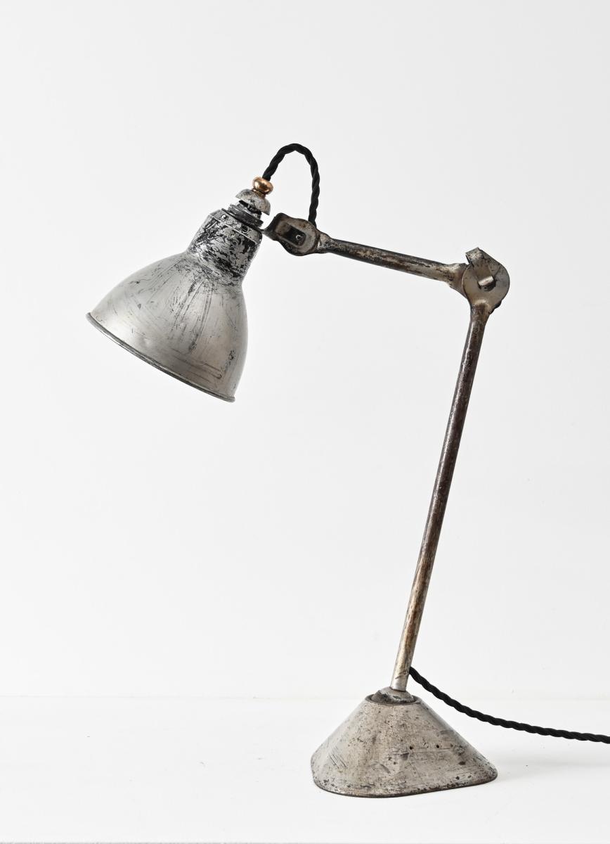 Bernard Albin Gras desk lamp model 205 circa 1930