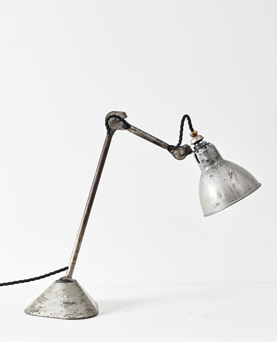 Bernard Albin Gras desk lamp model 205 circa 1930