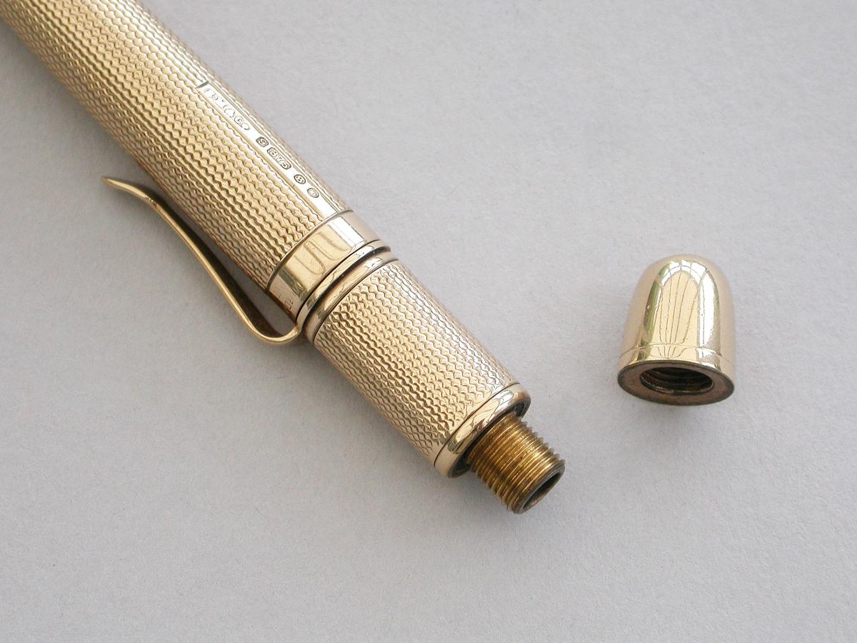 Mordan 9 carat Gold Patent Everpoint Pencil 307227