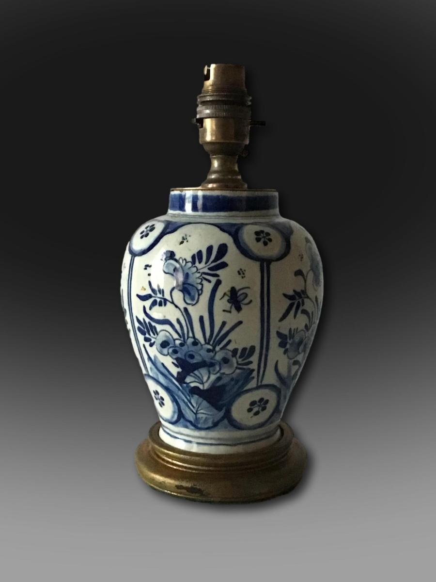 Charming Little Delft Blue and White Period Vase