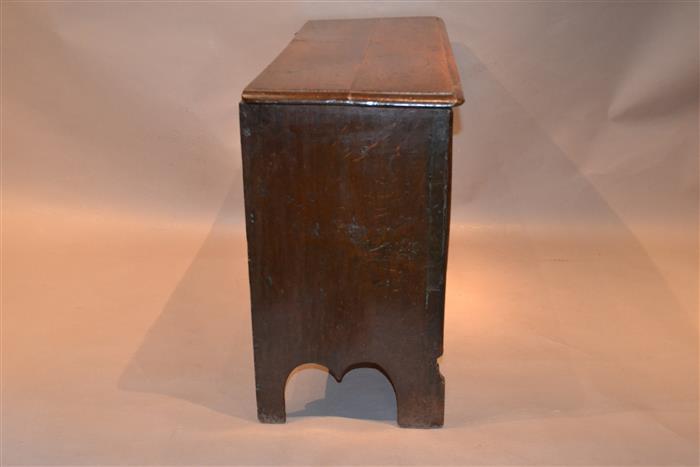 A rare and small 17th century inscribed chest