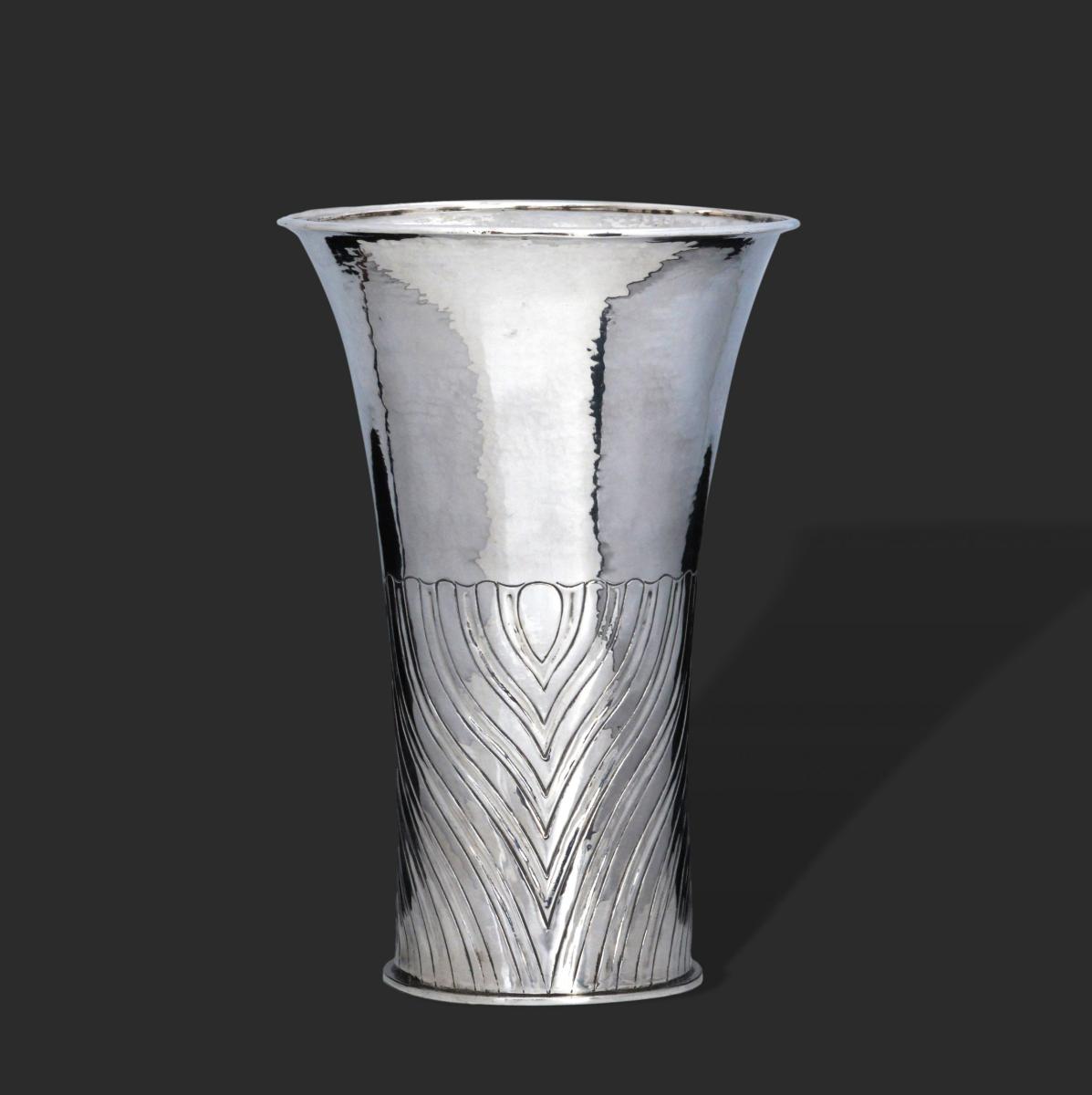 Frances Arthur Edwardes silver vase